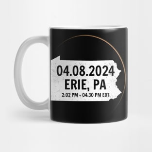 Pennsylvania Eria PA USA Total Solar Eclipse 2024 - Pennsylvania Mug